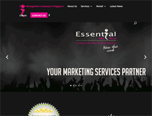 Tablet Screenshot of essentialwerkz.com